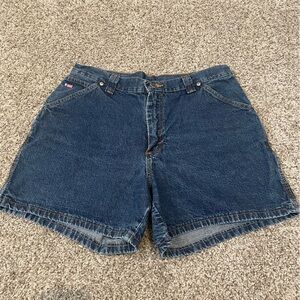 Classic Blue Denim Shorts